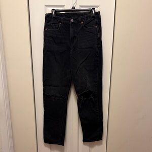 American Eagle Outfitters Black Denim Jeans